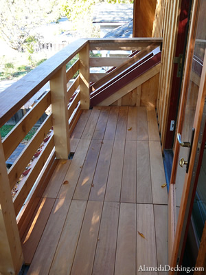A Garapa Deck in Alameda County